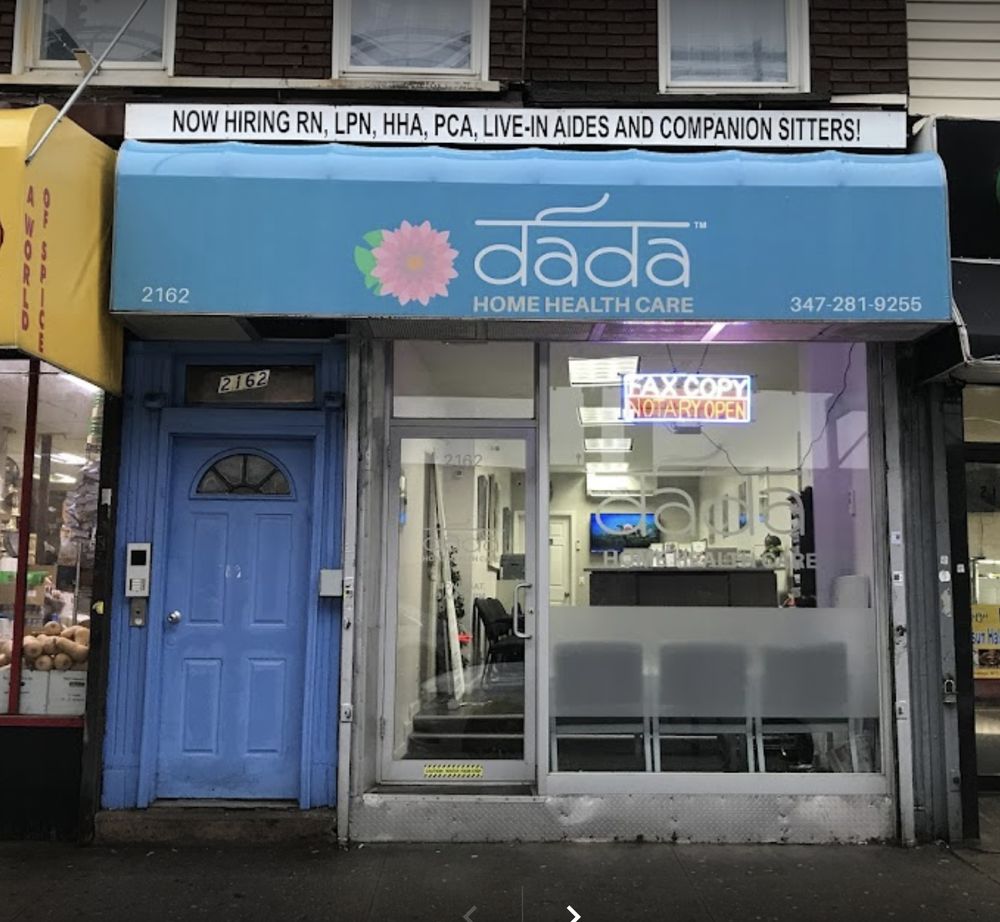 Dada Home Care office on Westchester Avenue, Parkchester, Bronx