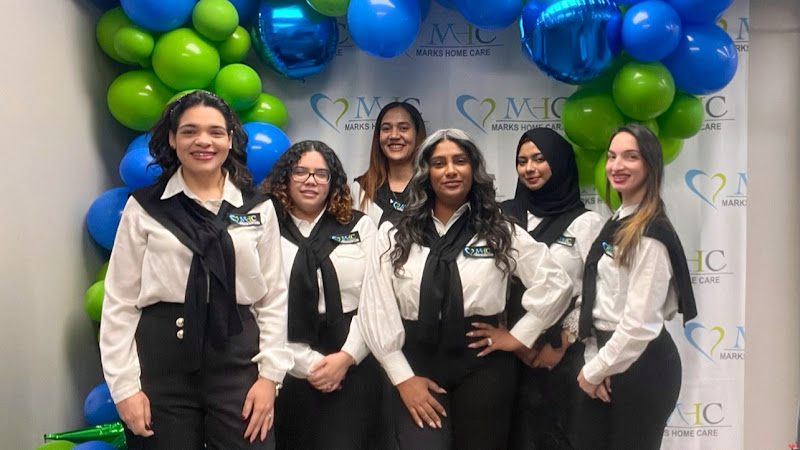 Marks Home Care team at their Bronx office