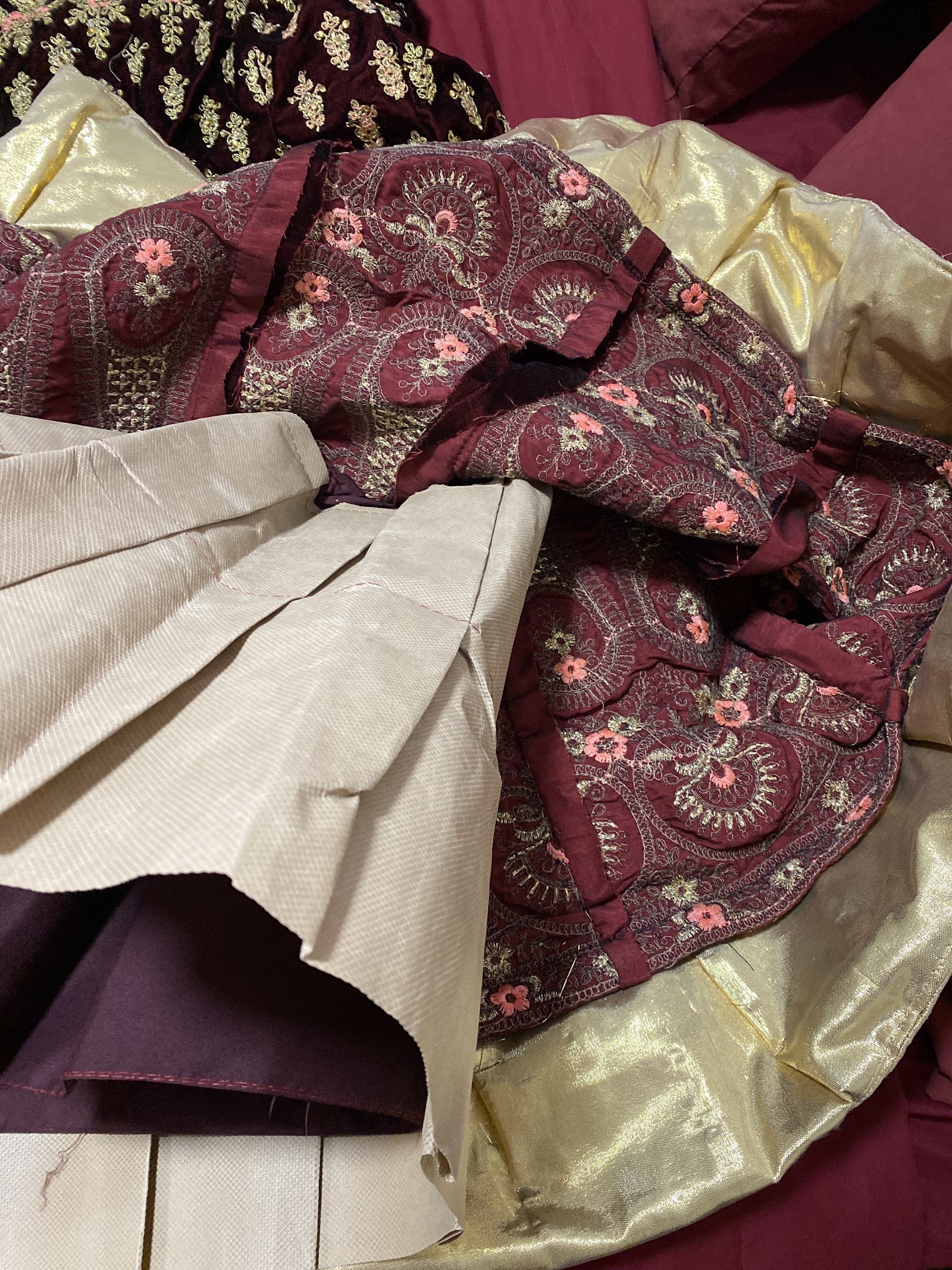 Protidin Fashion embroidered saree and traditional Bangladeshi clothing on Starling Avenue, Parkchester, Bronx