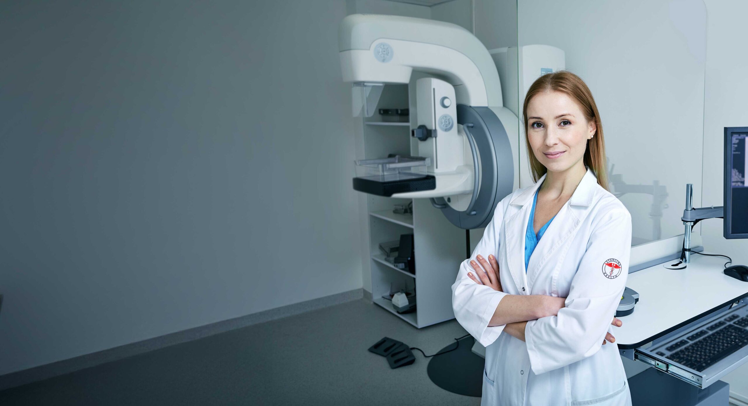 Starling Diagnostics multi-specialty clinic interior with modern medical equipment in Parkchester, Bronx